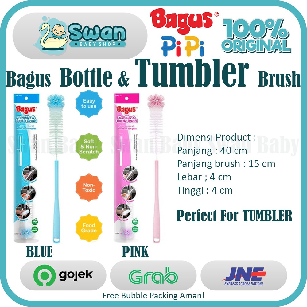 Bagus Tumbler and Bottle Brush