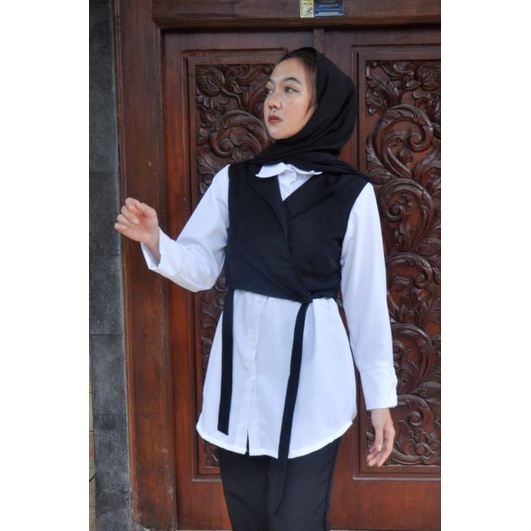 1 set tunik dan celana panjang