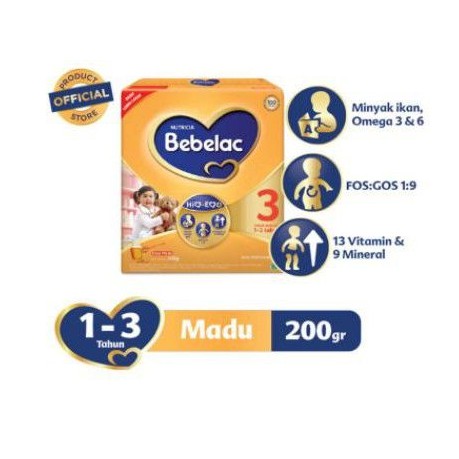 

Bebelac 3 Madu 200gr