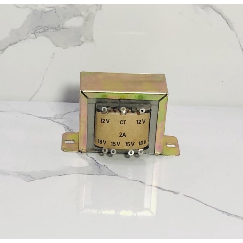 Trafo 2A Sanlin CT 12V - CT - 12V - 18V - 15V - 15V - 18V