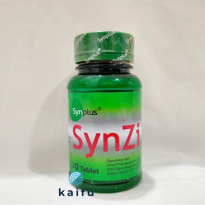 Synplus Synzi Zinc Vitamin Kulit Mencegah Acne Jerawat Isi 30 Indonesia