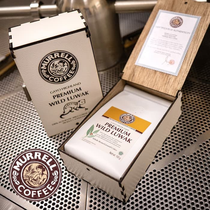 

Premium Wild Luwak | Kopi Arabica Gayo Highland Premium Biji Murni MURRELL COFFEE