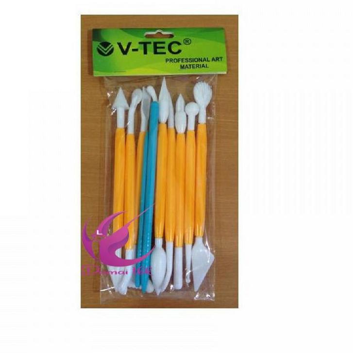 

Terbaik! V-Tec Alat Clay Type VT 31-10 Clay Knife Plastik