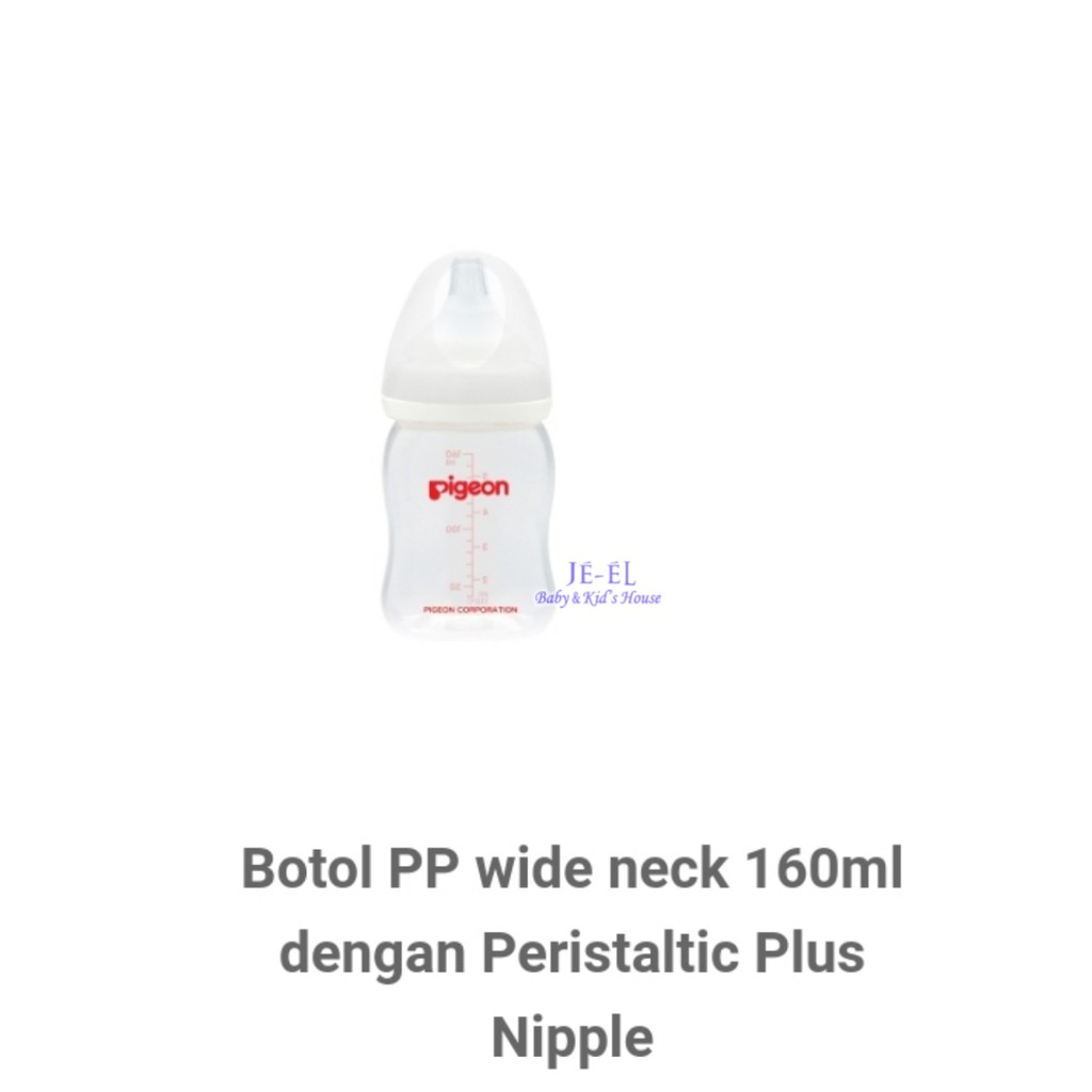 Pigeon  Botol Soft Touch Peristaltic Plus Wide Neck 160ML/240ML