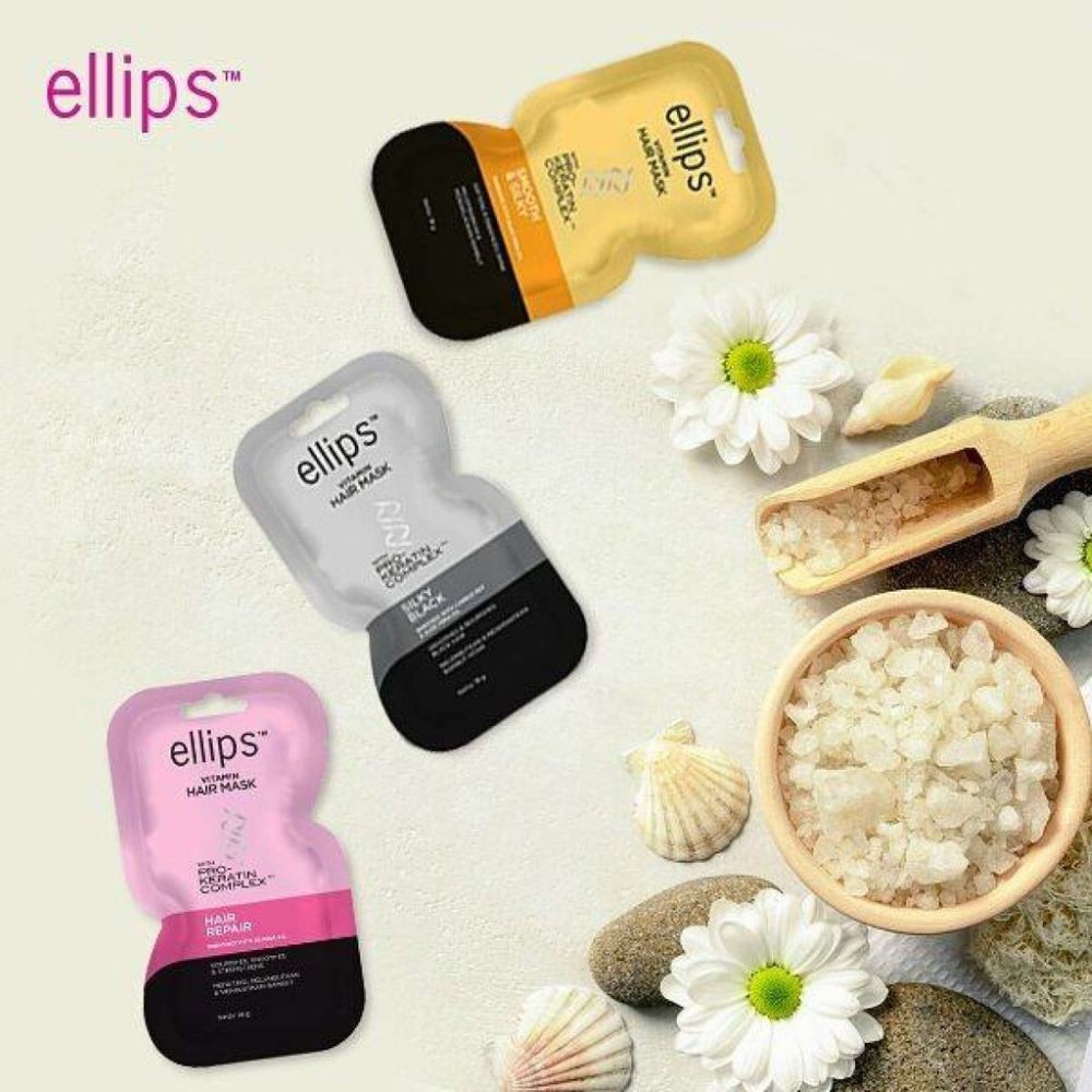 ELLIPS VITAMIN HAIR MASK WITH PRO KERATIN COMPLEX 18GR [ SACHET ]