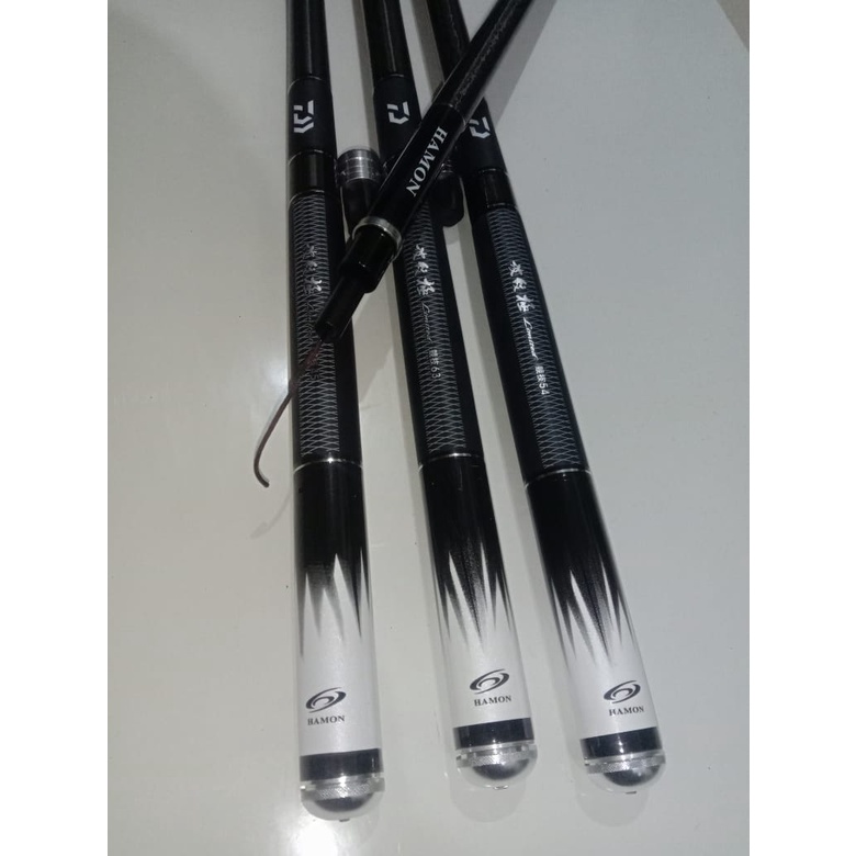 Tegek Daiwa Kyogi Hamon SVF Black Gratis Pipa PVC