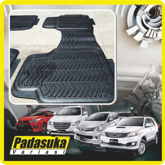 Karpet Karet Universal Mobil Karpet Universal 2 Baris Karpet Sedan Timor Baleno Universal