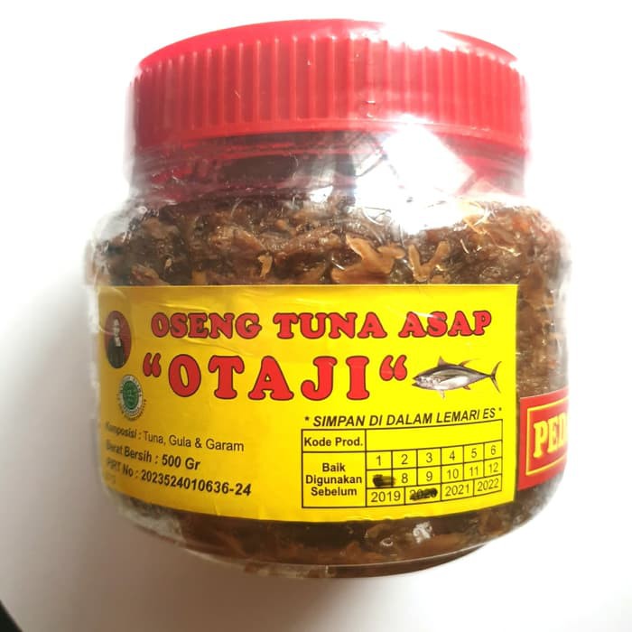 

Otaji Oseng Tuna Asap 500gram Besar Oleh Oleh Khas Surabaya