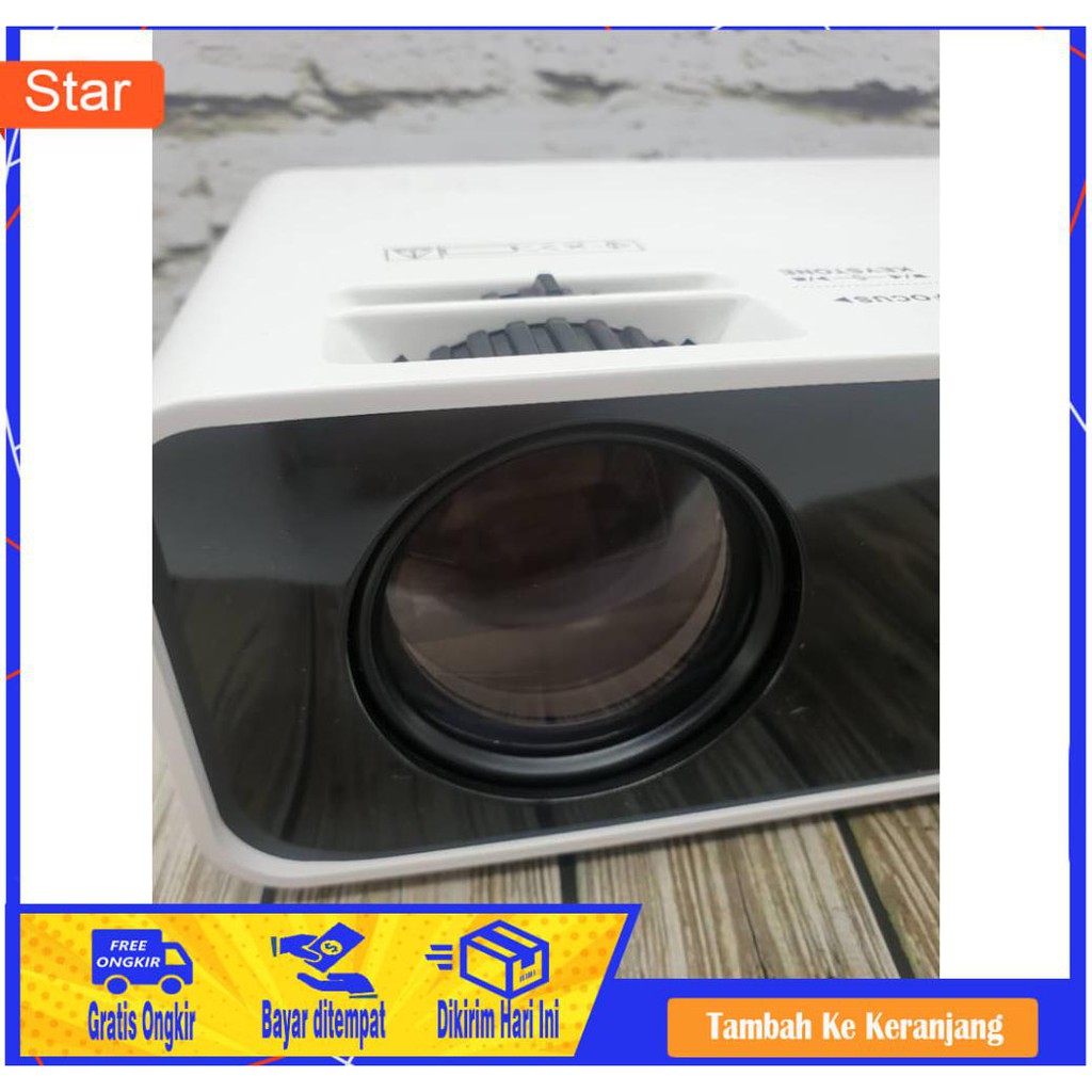 BAYAR DITEMPAT - IDBTECH W24 TV MINI PROJECTOR 2400 LUMENS WITH TV TUNER , W22 W12 BA50 XL5552