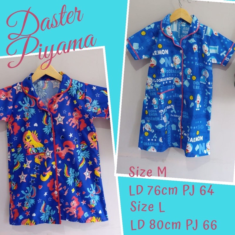 Daster baju tidur katun catra anak perempuan