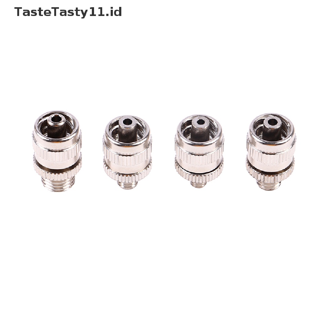 【TasteTasty】 M4 M5 M6 M8 Screw Thread Nickel Plated Brass Syringe Metal Luer Lock Adapter .