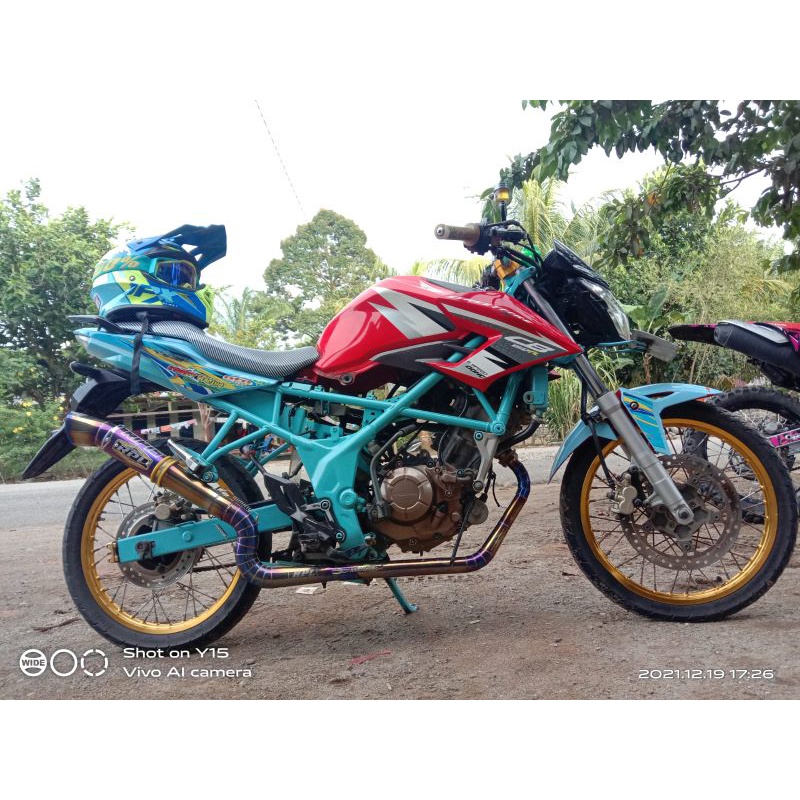 KNALPOT KANAN KOBRA VIXION,CBR,SATRIA MX DLL