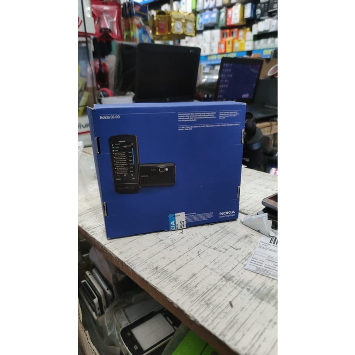 DUS KARDUS BOX HANDPHONE NOKIA C6 ORIGINAL 100% BEKAS