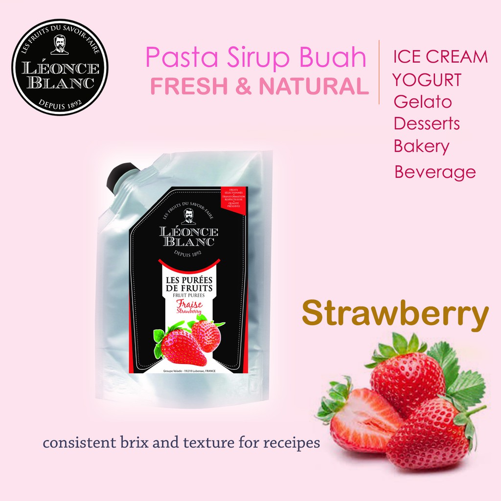 

Leonce Blanc Puree - Strawberry 1 Kg