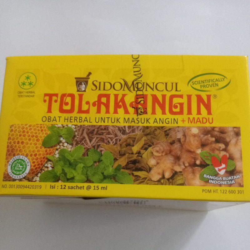 

SidoMuncul Tolak Angin isi 12 Sachet