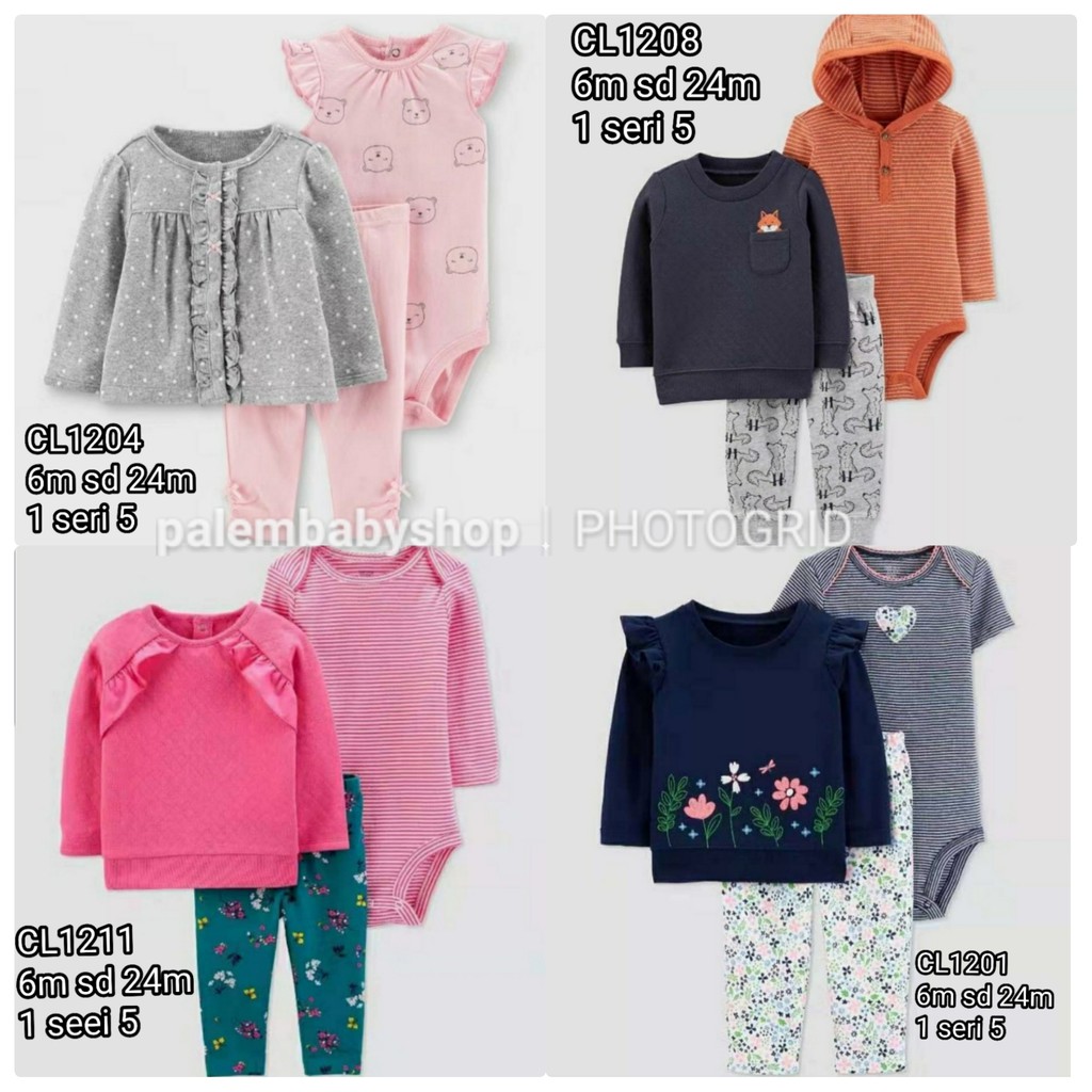 Catell Love Setelan Jaket 3in1 Baby Boy&amp;Girl