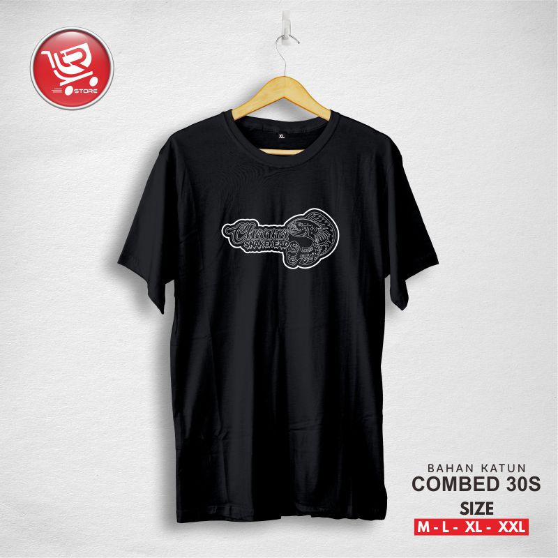 Kaos Baju Snakehead Channa - T-shirt Distro Pria Wanita terbaru