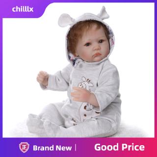  Chilllx Mainan Boneka  Simulasi Bayi  Mirip  Asli Dot Botol 