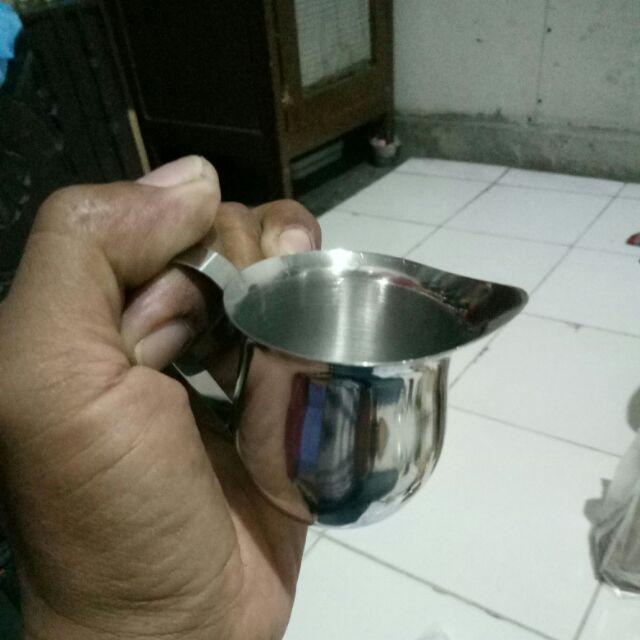 Gelas Pitcher Kopi Espresso Latte Art Milk Stainless Gelas Milk Jug Perlengkapan Kopi Barista