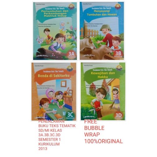 PENDALAMAN BUKU TEKS TEMATIK.SD.KELAS.3A.3B.3C.3D.SEMESTER.1.KURIKULUM.2013