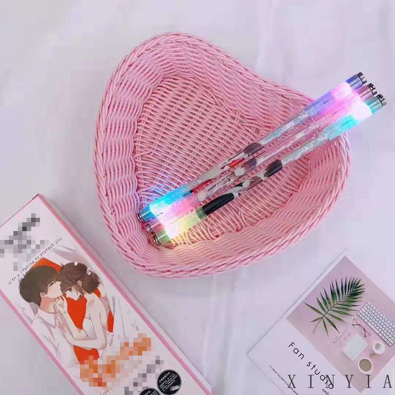 【Bayar di tempat】Pulpen Warna-Warni Luminous Untuk Pemula Tingkatkan kecerdasan