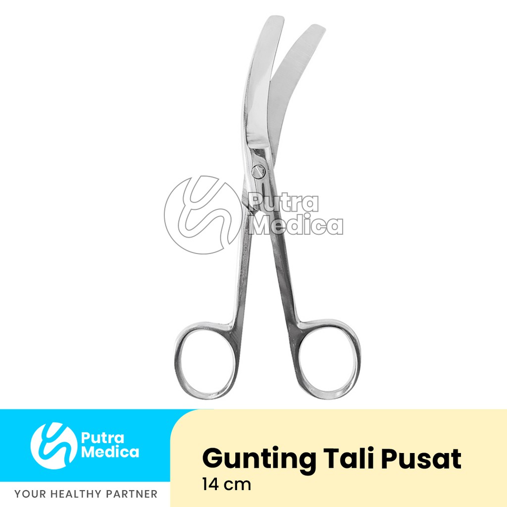 Gunting Tali Pusat 14cm / Umbilical / Talpus Pusar / Instrumen Medis