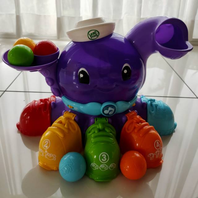 Mainan anak preloved octopus leapfrog