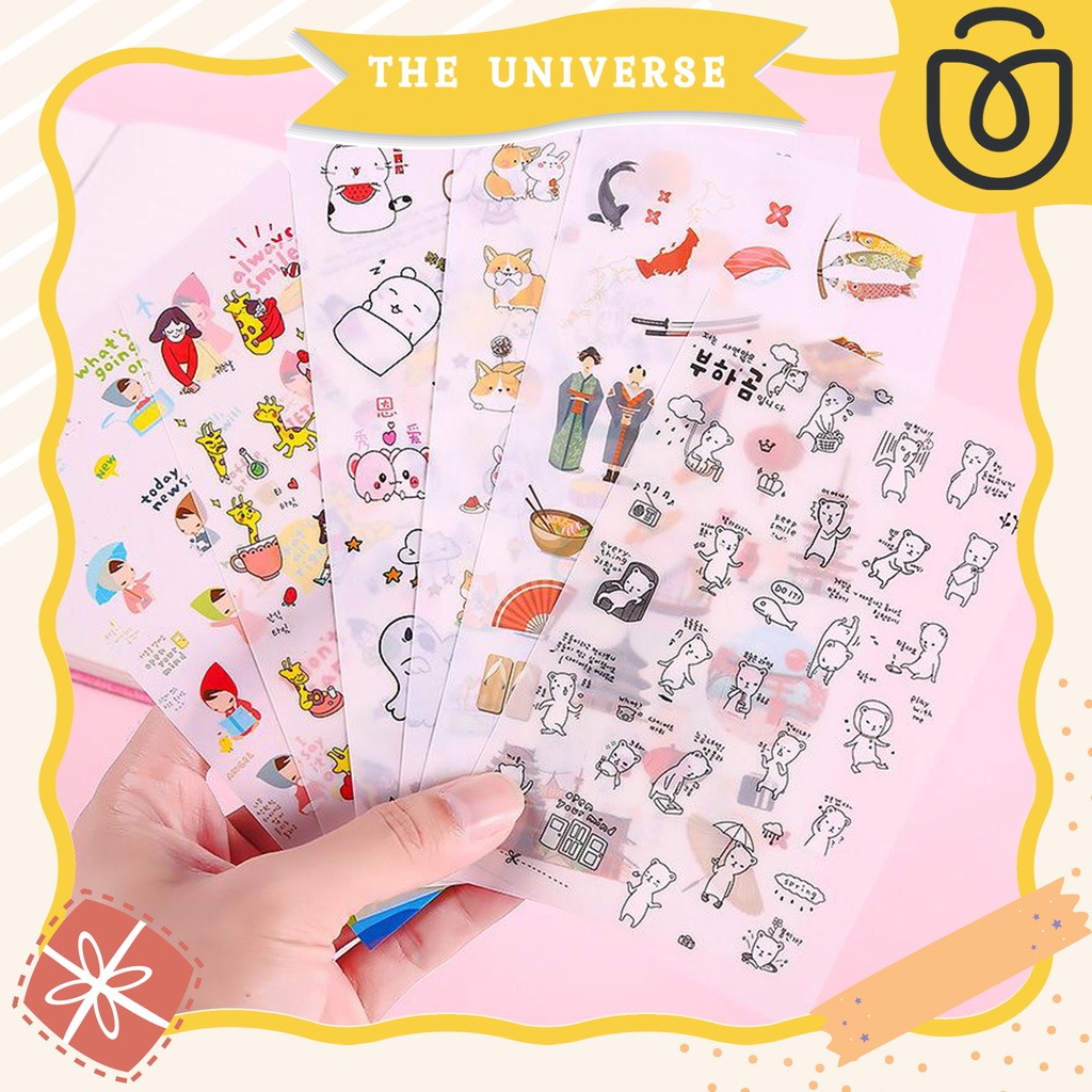 

UNISTORE - Stiker Hias Jurnal Lucu - ST0535