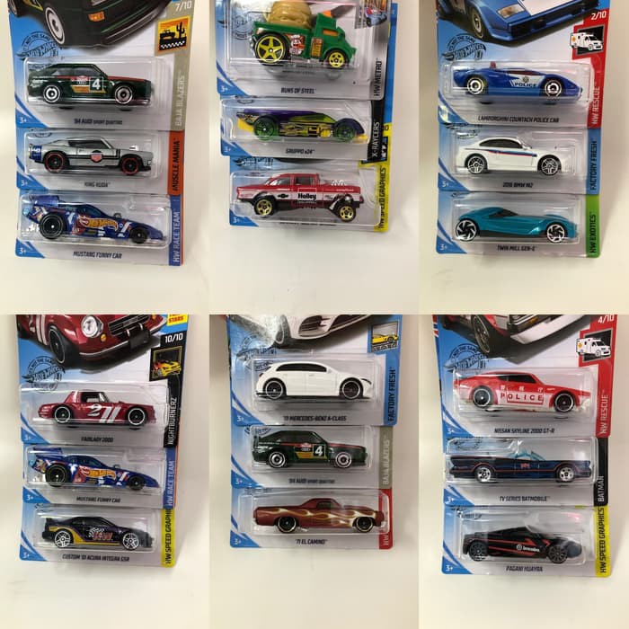 hot wheels lot m 2019