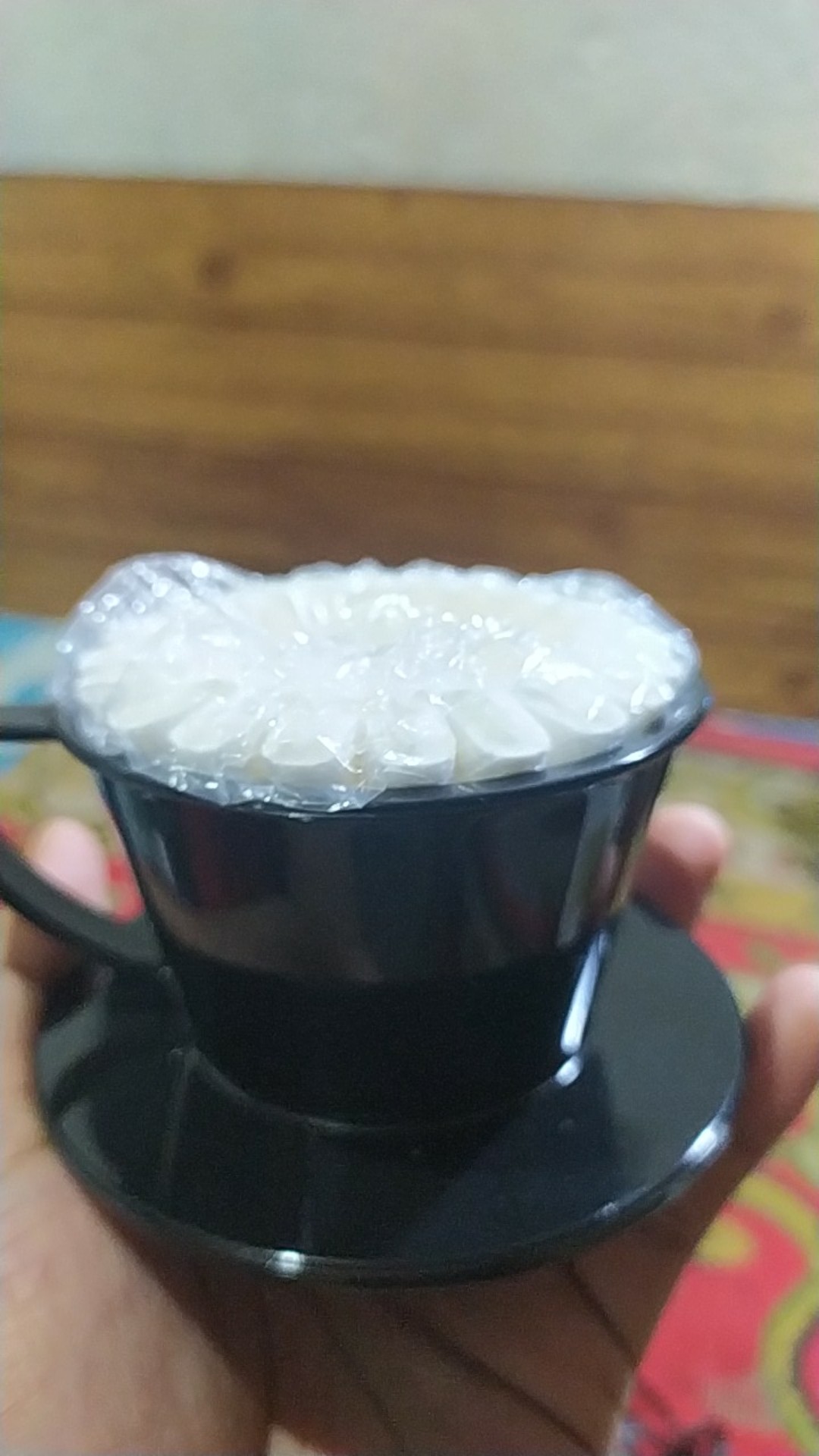 Suji Wave Dripper 155 Black, White Paper Filter Wave