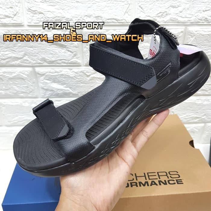 SANDAL SKECHERS / SANDAL SKECHERS PRIA / SANDAL GUNUNG - COKELAT, 40