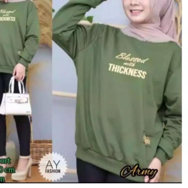 ♩ KAOS SWEATER WANITA IMPORT ✦