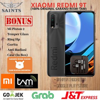 Xiaomi Redmi 9T Tam Ram 6GB Rom 128GB 6/128 & 4/64 Garansi Resmi Tam