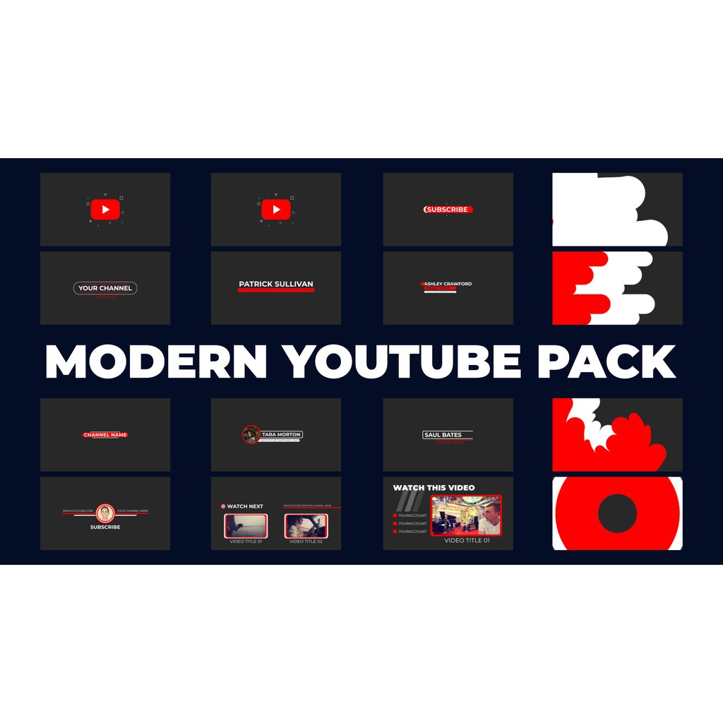 [LIMITED EDITION] Youtuber Pack for Premiere Pro LENGKAP - Windows Mac