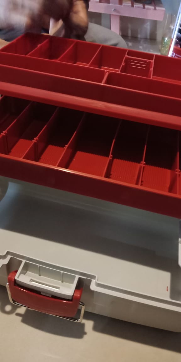 Kotak Penyimpanan Mt 200 - Victory Smart Box - Red