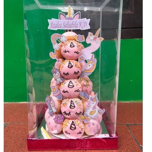

donat tower / donat ulang tahun / donat mini / donat tower ulang tahun