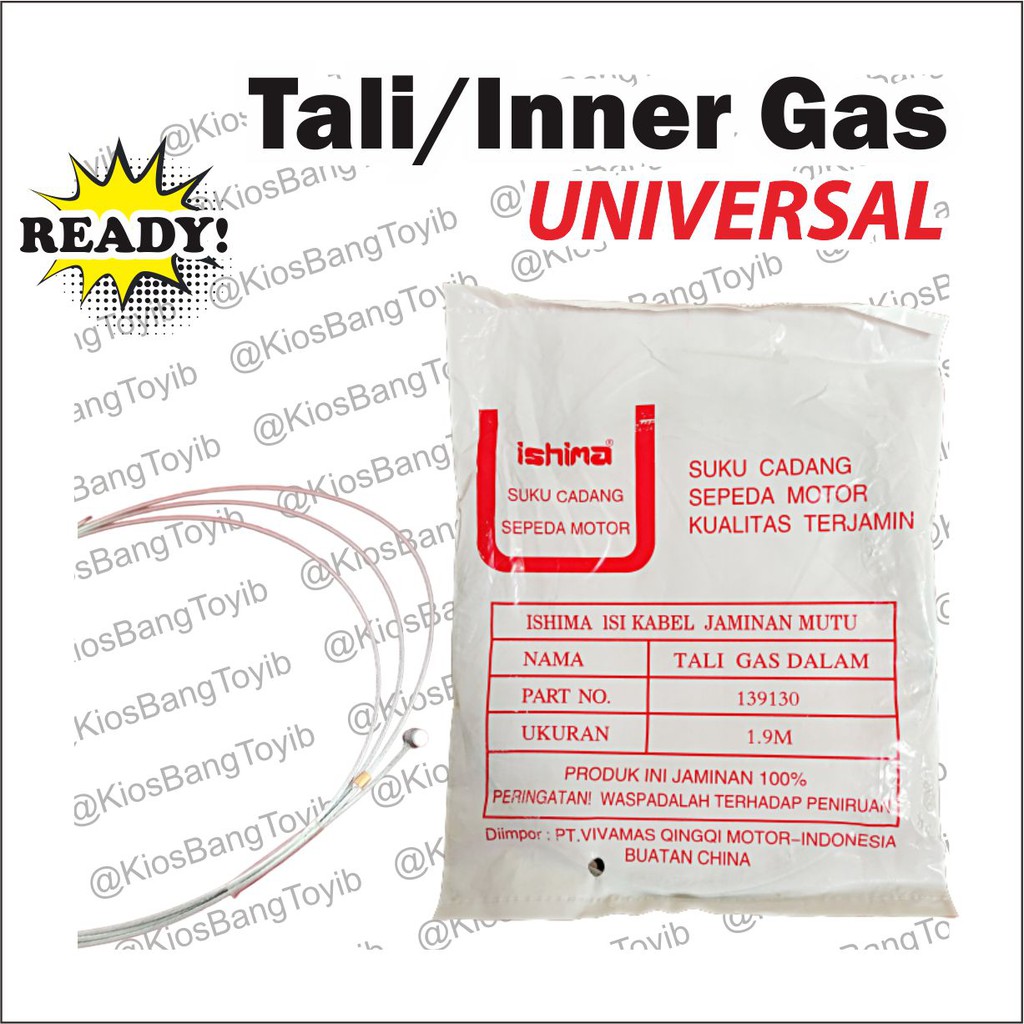 Inner Tali Kawat Gas Lemas 1.15mm Vespa Bebek Universal ★𝐈𝐒𝐇𝐈𝐌𝐀★