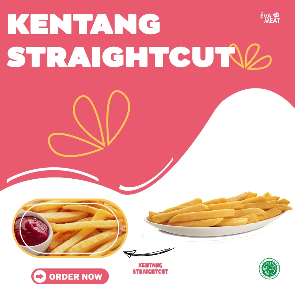 

kentang goreng straightcut - kentang straightcut - kentang Mcd - french fries bandung - kentang bandung - kentang goreng