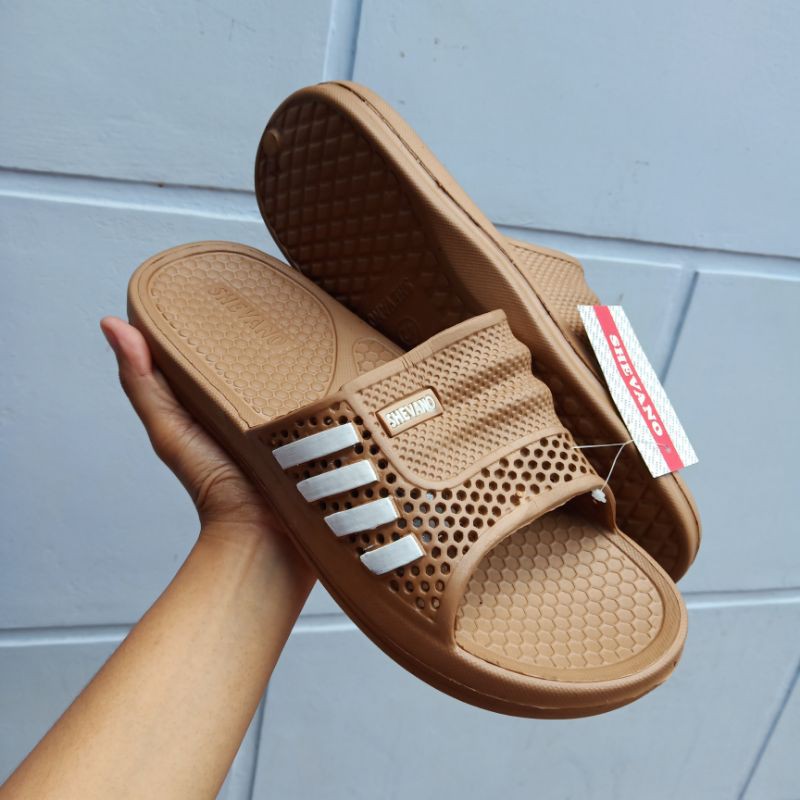 Sandal Slop Karet Shevano Pria Cowok