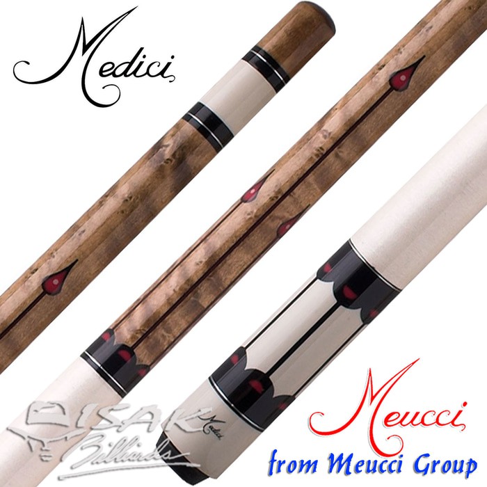 Medici-4 Pool Cue - by Meucci USA - Stik Biliar Maple Billiard Stick