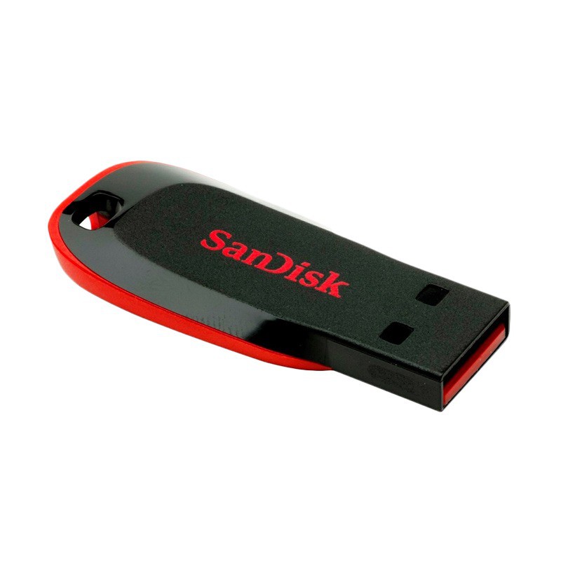 100% Original SanDisk Cruzer Blade CZ50 USB Flash Drive 64GB 32GB 16GB 8GB Pen Drive USB 2.0 Support