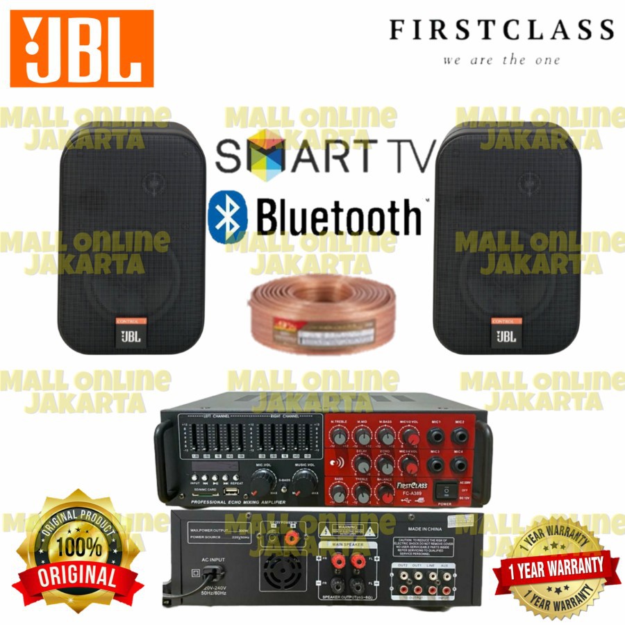 Paket Speaker JBL Monitor Original Karaoke sound system