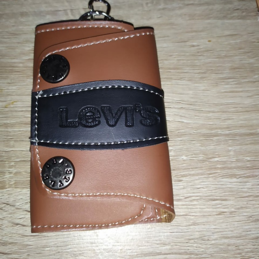 dompet stnk / gantungan kunci stnk kulit sintetis levis lois