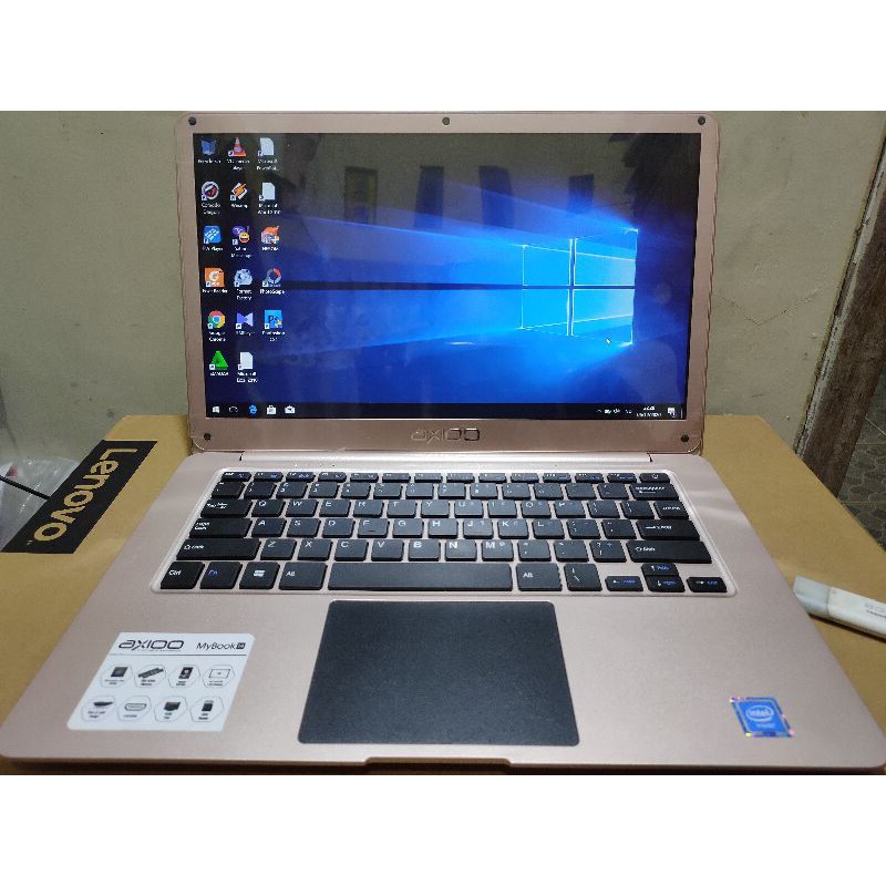 Axioo MyBook 14 Intel Celeron N3350 DDR3 3GB HDD 500GB FullHD Notebook Bekas Laptop Second Netbook