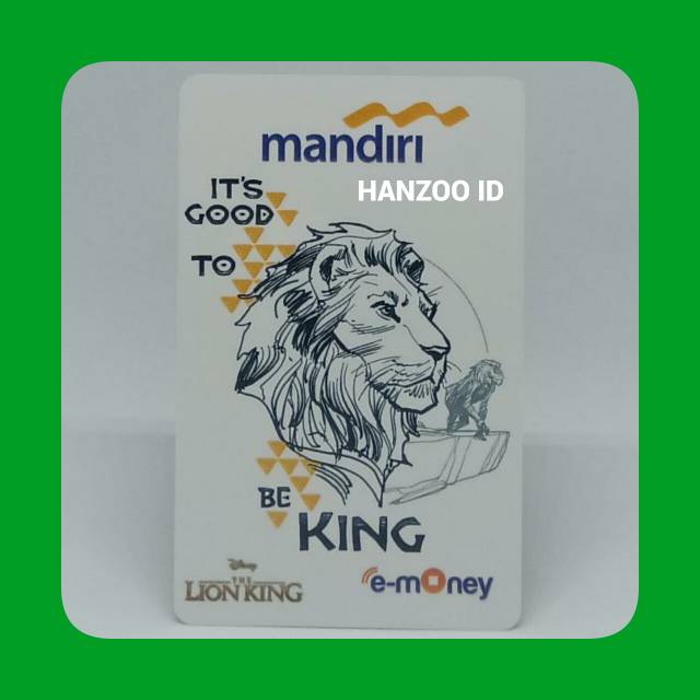 Kartu Mandiri  Lion King Putih  | Kartu Mandiri E Money | Mandiri E Money | E Toll