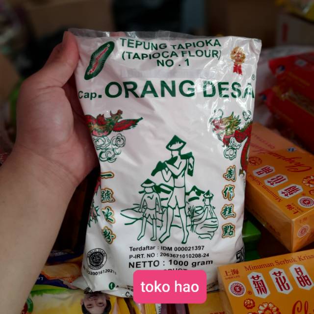 

Tepung tapioka cap orang desa 1000gram