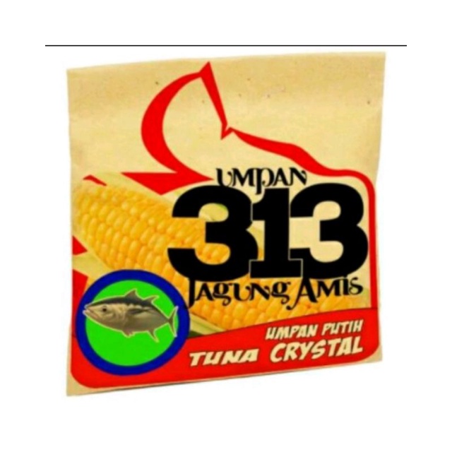 umpan putih jagung amis 313 tuna kristal umpan mancing ikan mas