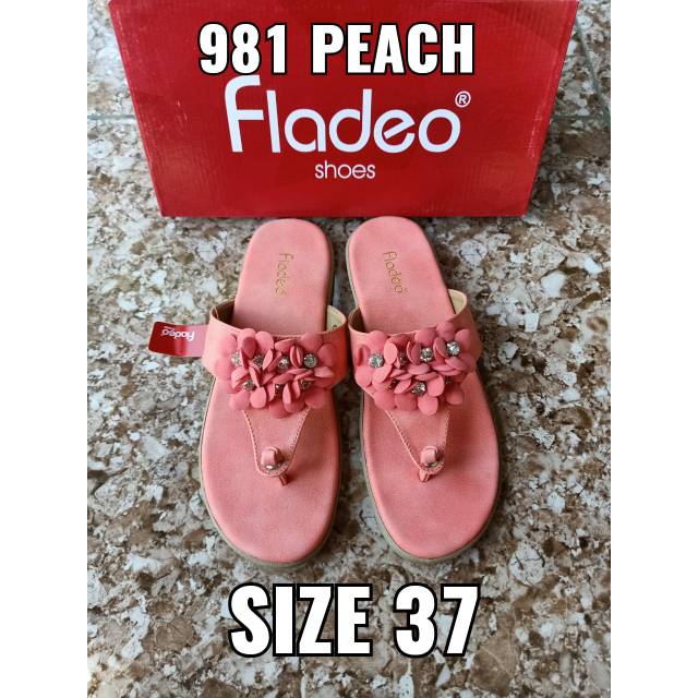 Sandal cewek fladeo ori //stock matahari//branded