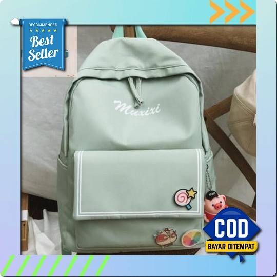 Tas Ransel Wanita Import Backpack Korean Style Backpack Wanita Laptop Tas Gendong Anak Perempuan Ran