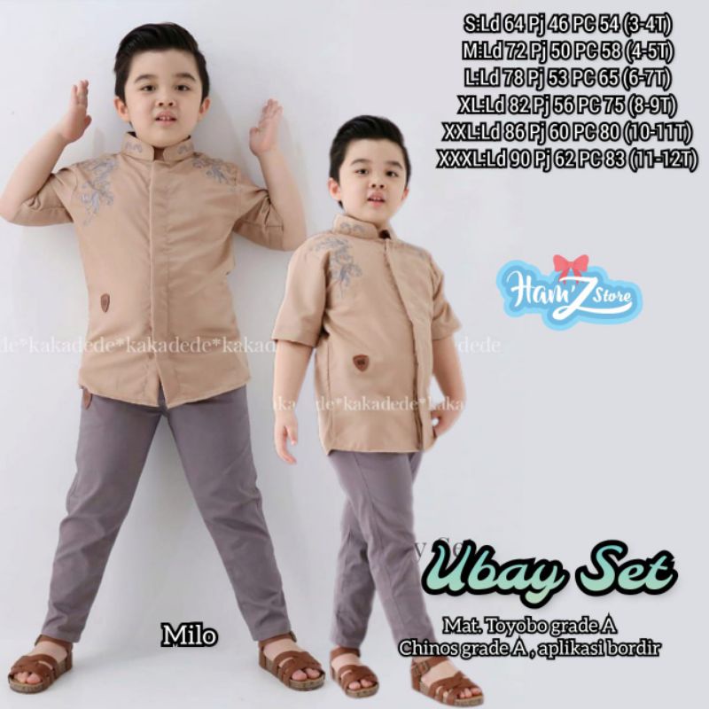 Koko Ubay Setelan Anak